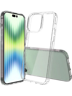Θήκη Σιλικόνης TPU 2mm για iPhone 14 Pro Max Διάφανο