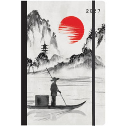 Next ημερολόγιο 2027 Trends Japan ημερήσιο flexi με λάστιχο 14x21εκ. Με σχέδια