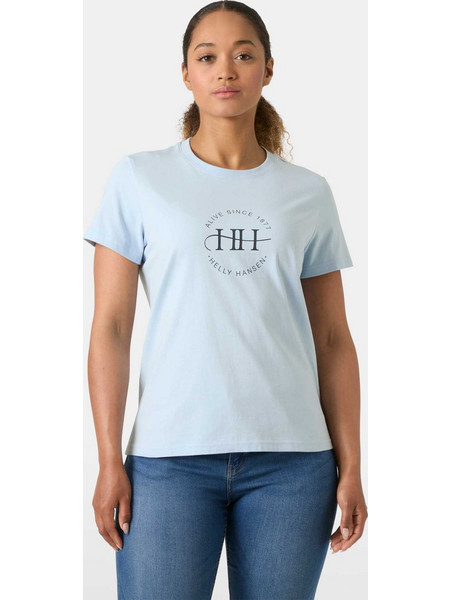 HELLY HANSEN Γυναικεία Μπλούζα W CORE GRAPHIC 2.0 BLUE γυναίκες
