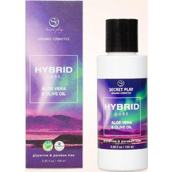 Secret Play Hybrid Aloe Vera & Olive Λιπαντικό Gel Κόλπου & Πρωκτού 100ml