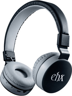 Electro-Harmonix NYC CANS Ασύρματα Bluetooth Ακουστικά On Ear Μαύρα Ασημί