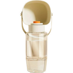 Travel Bottle Φορητό Παγούρι Νερού +amp Μπολ Για Κατοικίδια 2Σε1