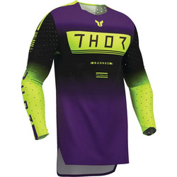 Μπλούζα Μηχανής Sportmode Geo Jersey Μαύρη-Μωβ