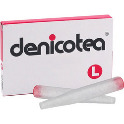 Denicotea Ανταλλακτικά Φίλτρα Πίπας 8mm - Long (Μήκος 55mm) - 10τεμ