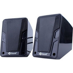 Kisonli A-505 Ηχεία Υπολογιστή 2.0 6W Black