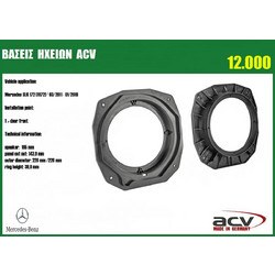 ΒΑΣΕΙΣ ΗΧΕΙΩΝ. - Mercedes SLK(R172) O165mm GF20. εμπρός ACV 271190-25