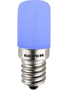 ΛΑΜΠΤΗΡΑΣ GEYER LED ΝΥXΤΟΣ T20 1.3W E14 ΜΠΛΕ 15LM