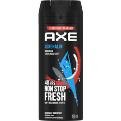 AXE Dry Adrenaline Ανδρικό Αποσμητικό Spray Χωρίς Αλουμίνιο 150ml