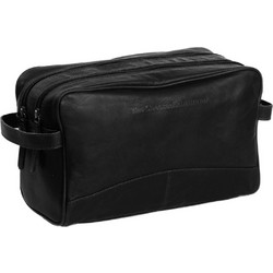 Δερμάτινο Νεσεσέρ Ταξιδιού / Καλλυντικών Chesterfield Stefan C08.016600 Μαύρο| Premium Δέρμα Κεριού & Διπλός Χώρος Μαύρο