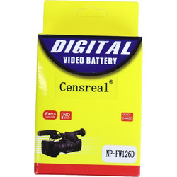 Censreal Μπαταρία συμβατή με Fujifilm NP-W126D Και θύρα φόρτισης USB-C