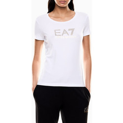 EA7 T-SHIRT 8NTT67TJDQZ-1100 White