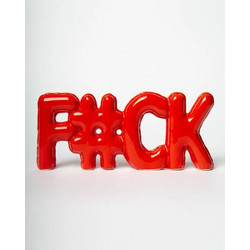 Blogo Smart - Balloon Lettering - Fuck - Red