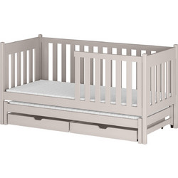 KAJA 80x200 cashmere double trundle bed Lano Furniture