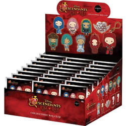Descendants 3D Foam Bag Clips Series 1 Display (24)