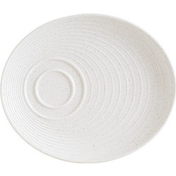 Πιατάκι Premium Vitrified 20x17cm για Φλιτζάνια Liora Ripple BONNA Σετ 12 c540312