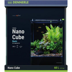 Dennerle Nano Cube Basic Ενυδρείο Ψαριών 60lt Διαφανές