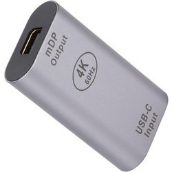 Powertech POWERTECH αντάπτορας USB-C σε Mini DisplayPort PTH-098, 4K/60Hz, γκρι