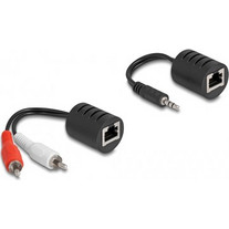 DELOCK DELOCK audio extender 87859 3.5mm σε RCA, μέσω καλωδίου RJ45, έως 50m