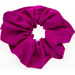 NOVITA Γυναικείο Oversize Scrunchie Μαλλιών, Φούξια -1τεμ