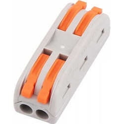 Κλέμα Terminal Connector 2 PIN Two Way 11132 V-TAC