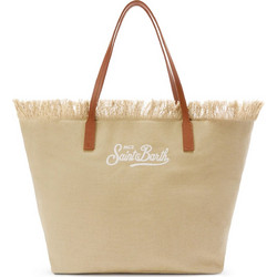 CANVAS SHOPPER BAG WOMEN MC2 SAINT BARTH