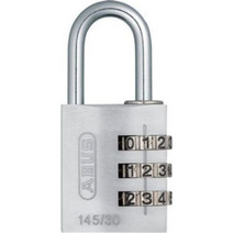 Abus Λουκέτο Αλουμινίου με Συνδυασμό 30mm Ασημί - 145/30 Color Rainbow
