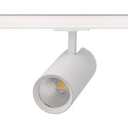 Aca Σποτ ράγας LED COB 2 καλωδίων 27W 4000K 36 Αμμώδες Λευκό (SOLINE2740W2)