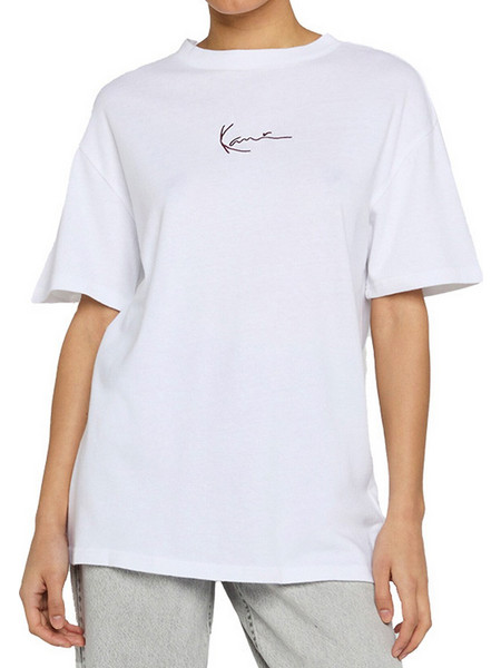 KARL KANI SIGNATURE OVERSIZED T-SHIRT KW261-024-1-WHITE Λευκό