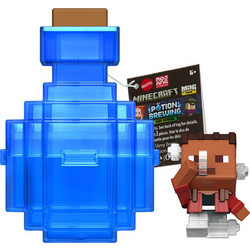 Mattel Minecraft Μίνι Φιγούρες Εξόρηξης 5cm - Noor Or Never Μπλε
