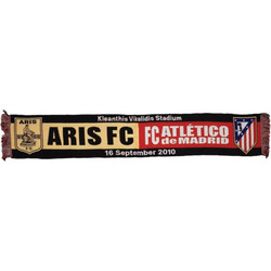 Συλλεκτικό Κασκόλ Ακρυλικό ARIS FC Άρης - Ατλέτικο Μαδρίτης - ARI0320