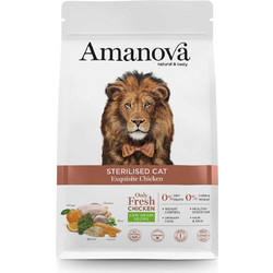 Amanova Adult Sterilised Low Grain with Exquisite Chicken 6kg
