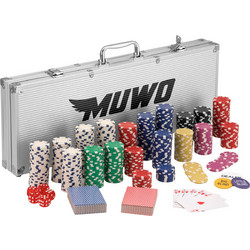 All In Poker case Set with 500 chips