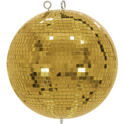 EUROLITE ΜΠΑΛΑ ΚΑΘΡΕΠΤΟΥ 30CM GOLD MIRROR BALL 30CM GOLD