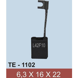 Κάρβουνα 6,3X16X22 Για Bosch Gof1700E,Gof1600E,Gof1700Ace Pws1800K,Pws1800,Pws1600,Gsh27,Gsh27Vs