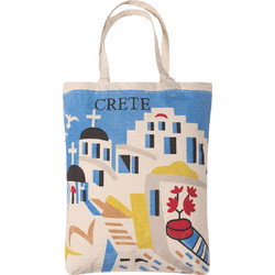 Τσάντα καραβόπανο (40cm x 40cm x 10cm) canvas 14 creta