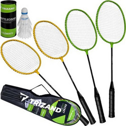 Trizand Badminton Set In a Case - 8 Pieces - (19053-0)