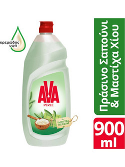 AVA Perle Πράσινο Σαπούνι & Μαστίχα 900ml