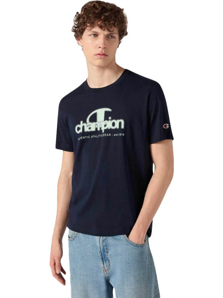 CHAMPION M Crewneck T-Shirt (222392-BS501) ΜΠΛΟΥΖΑ