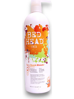 Tigi Bed Head Dumb Blonde Σαμπουάν για Προστασία Χρώματος για Ξηρά & Ταλαιπωρημένα Μαλλιά 750ml