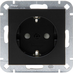 Πρίζα Ρεύματος Μονή HK07 940050000 16A 250V Black Kopp