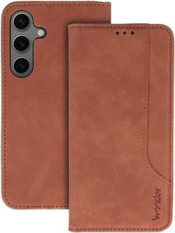 Wonder Samsung Galaxy A53 5G Prime Elegant Θήκη Βιβλίο - Brown