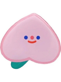Phone Holder Με Σχέδιο Cartoon Shape Airbag Epoxy Lazy Telescopic Phone Hold Pink Peach