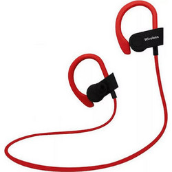 Ezra BW10 Ακουστικά Bluetooth In Ear Red