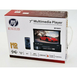 8801 Ηχοσύστημα Αυτοκινήτου Radio CD 1DIN με USB Bluetooth & GPS