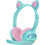 AKZ-020 Gaming Headset On Ear Blue Pink