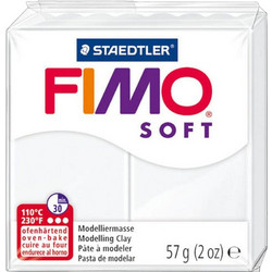 STAEDTLER ΠΗΛΟΣ 6x57gr FIMO White