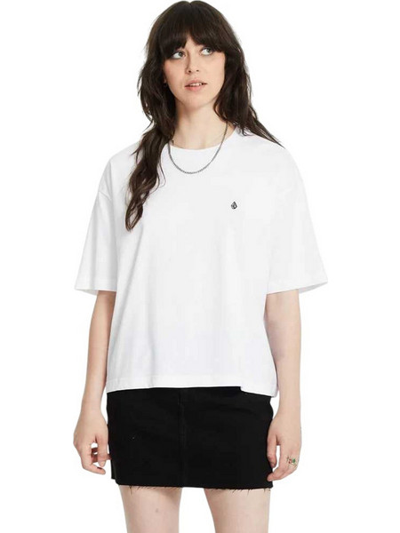 VOLCOM W FA26 STONE BLANKS UP T-SHIRT - B3512616-WHT WHITE