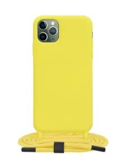 Techsuit(R) Crossbody Θήκη για iPhone 11 Pro Max- Yellow