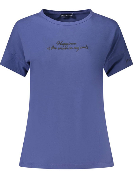 NORTH SAILS WOMEN'S SHORT-SLEEVE T-SHIRT, BLUE Μπλε