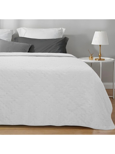 Κουβερλί Μονό Summer Ultrasonic 1020 White Micro Blanc de Blanc (160x220) 1Τεμ